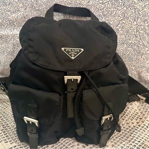 Prada tessuto nylon and leather (small)